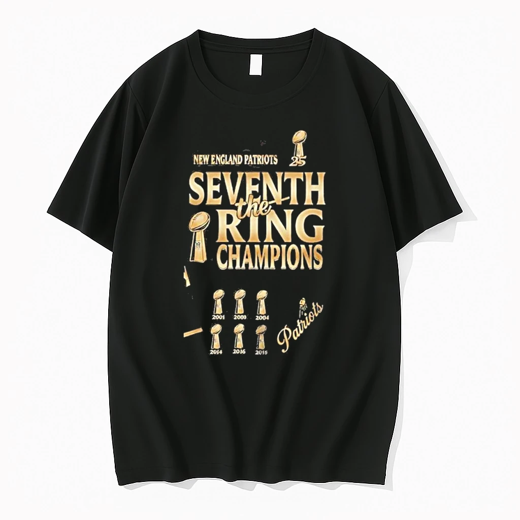 New England Patriots Seventh The Ring Super Bowl Champions Shirts