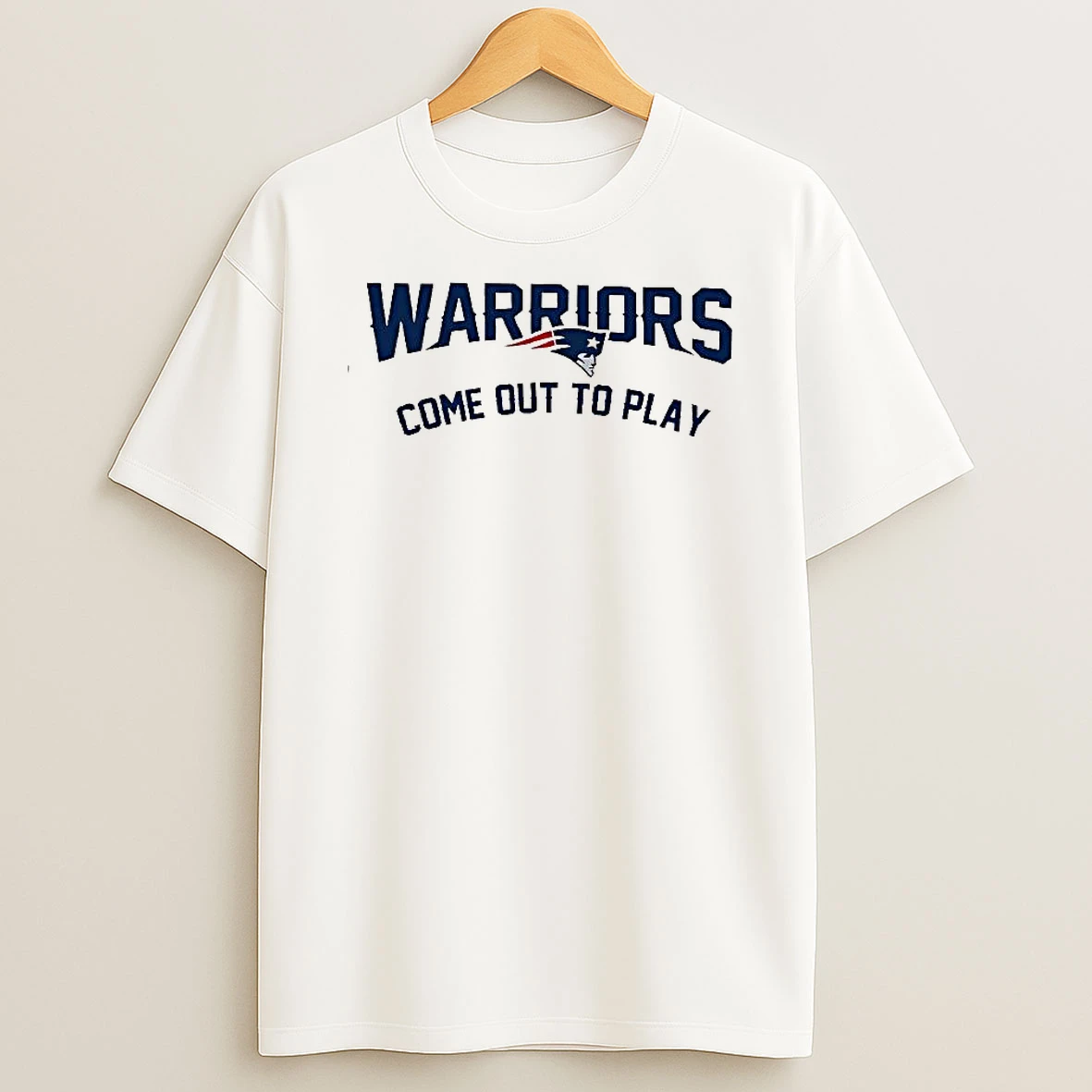 New England Patriots Super Bowl Lx Champions 2025 Come Out To Play Logo Woman Shirts
