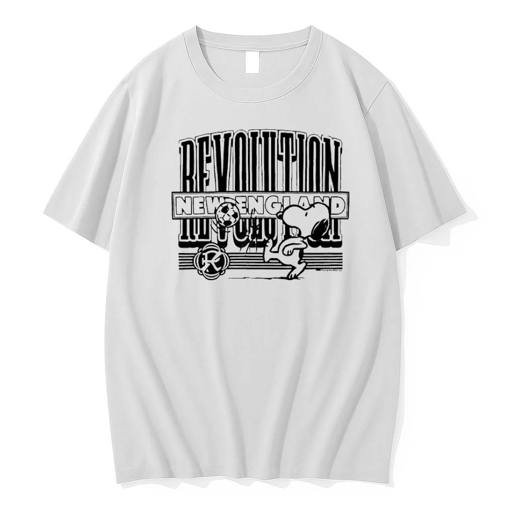 New England Revolution Snoopy Soccer Ball Shirts