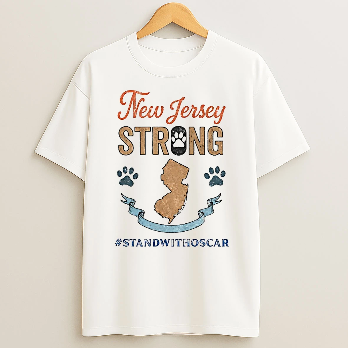 New Jersey Strong Standwithoscar Shirts