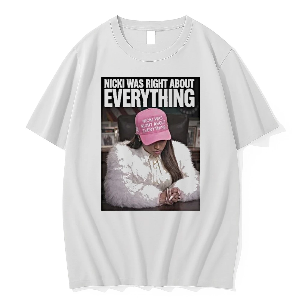 Nicki Was Right About Everything Tour 2026 Shirts