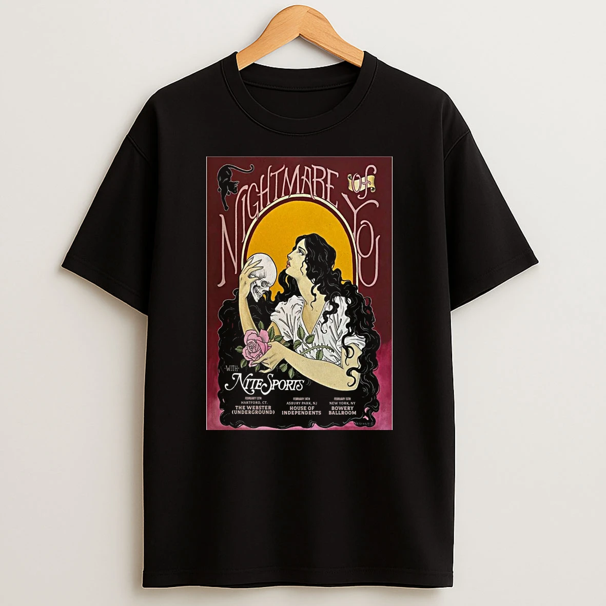 Nightmare Of You February 13 2026 Hartford Ct Shirts