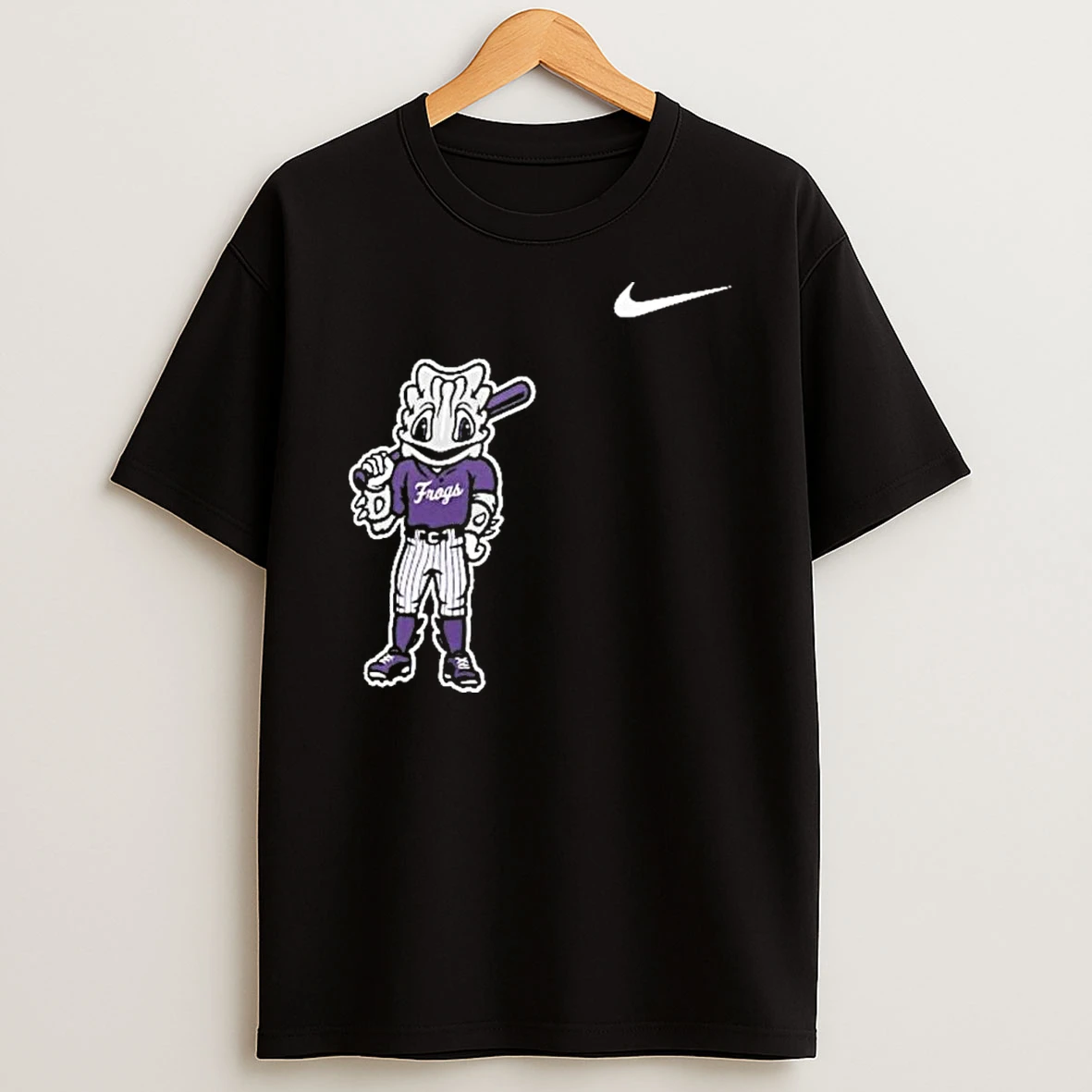 Nike Tcu Horned Frogs Superfrog Baseball Shirts