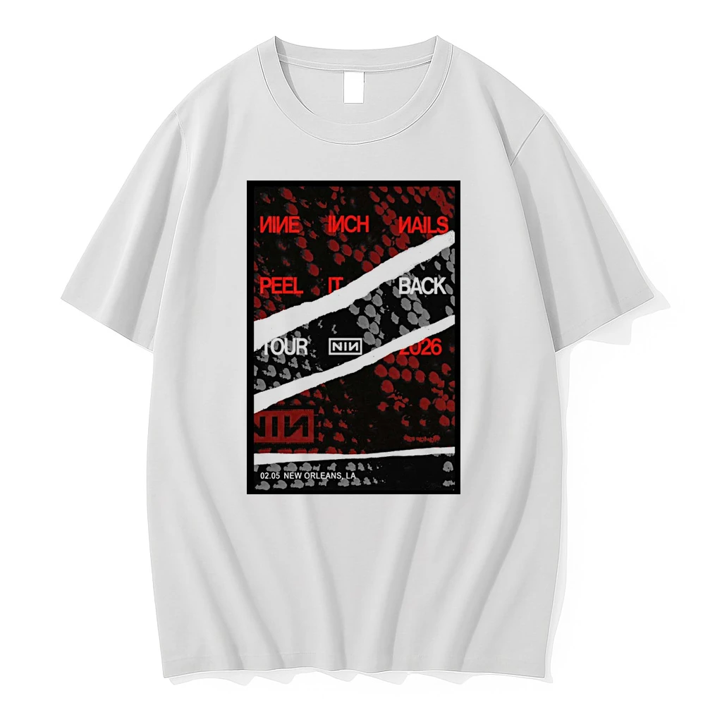 Nine Inch Nails Smoothie King Center New Orleans La February 05 2026 Shirts