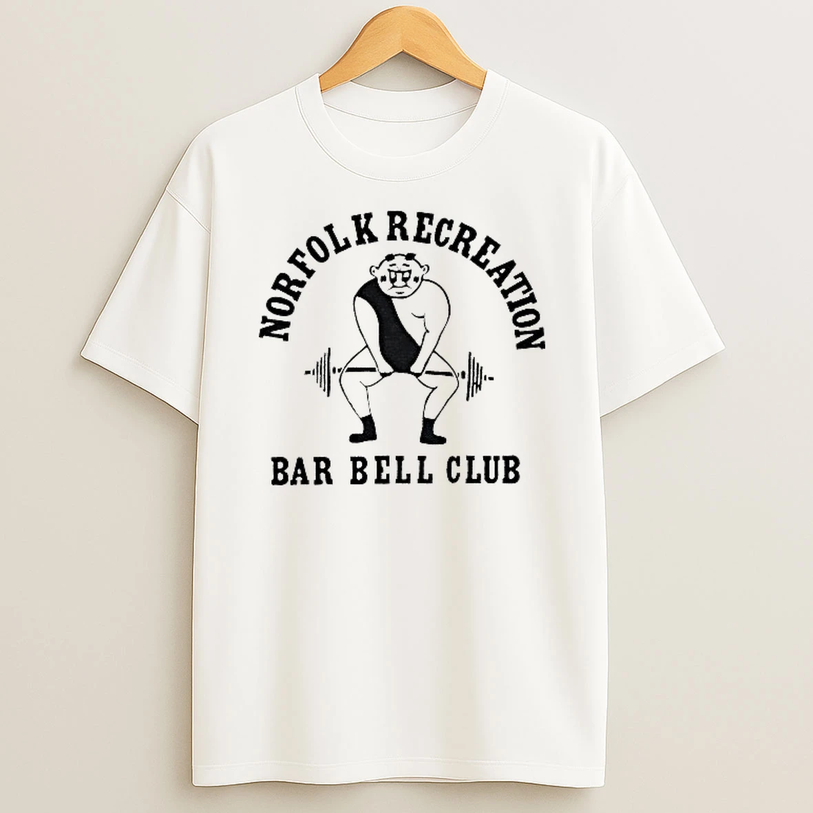 Norfolk Recreation Bar Bell Club Shirts