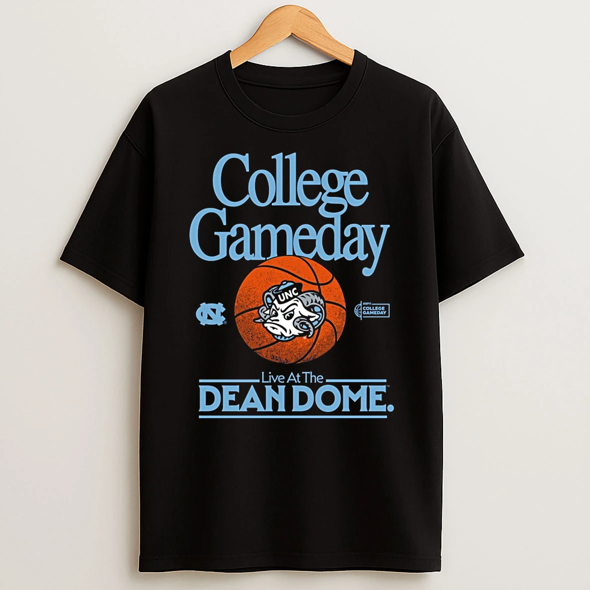 North Carolina Tar Heels College Gameday Unc Live At The Dean Dome Shirts