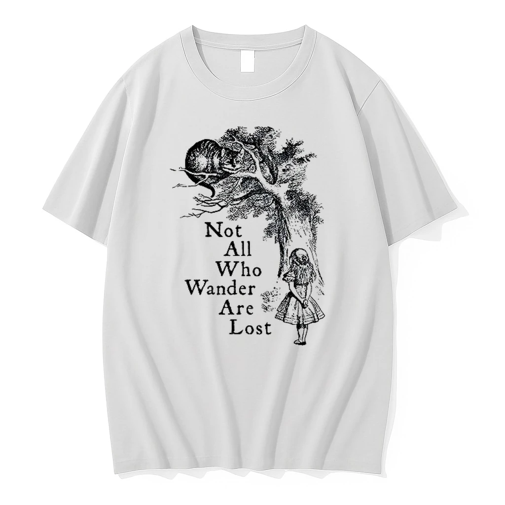 Not All Who Wonder Are Lost Art Woman Shirts