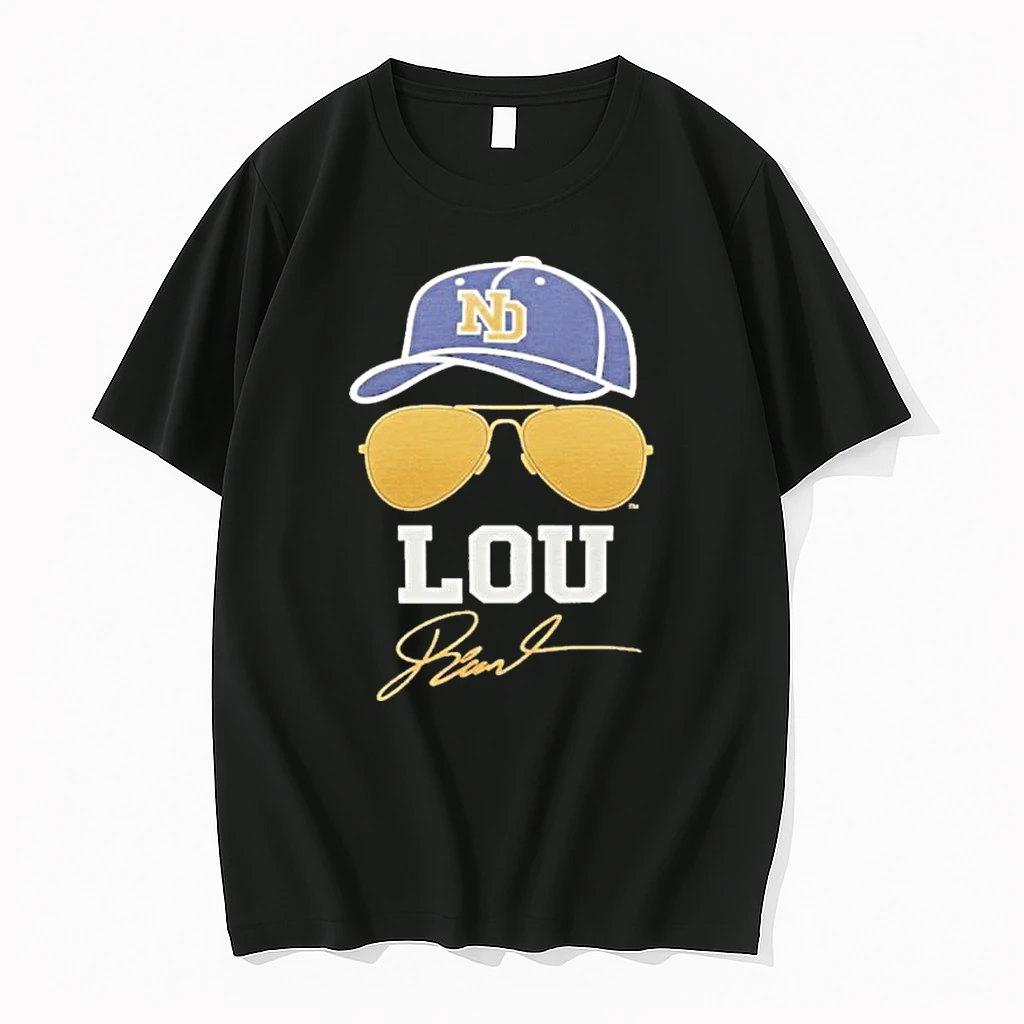 Notre Dame Lou Holtz Coach Signature Shirts