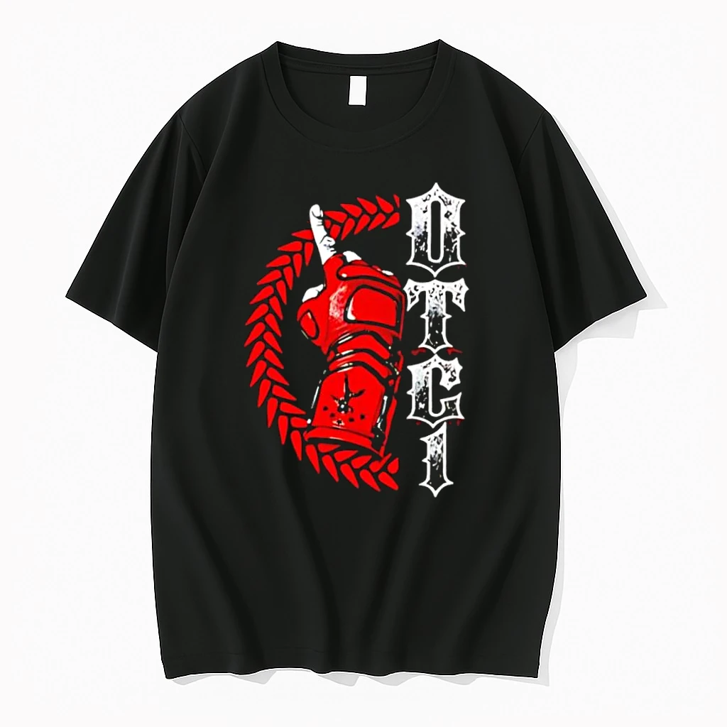 Otc 1 Red Combat Glove Spike Circle Tribal Tattoo Shirts