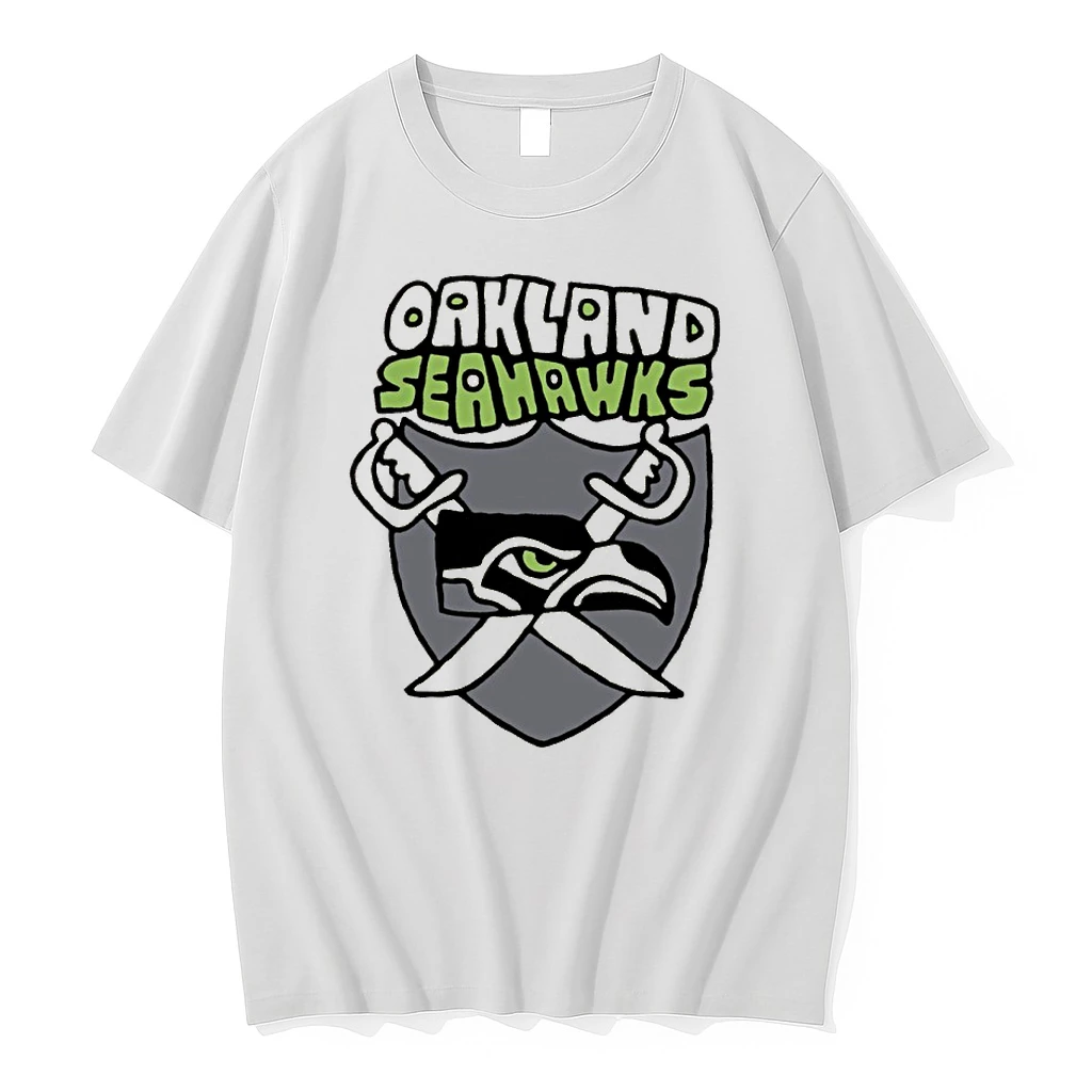 Oakland Seahawks Oakland Raiders X Seattle Seahawks Logo Shirts