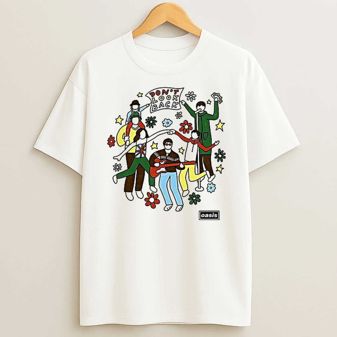 Oasis Dont Look Back Woman Shirts