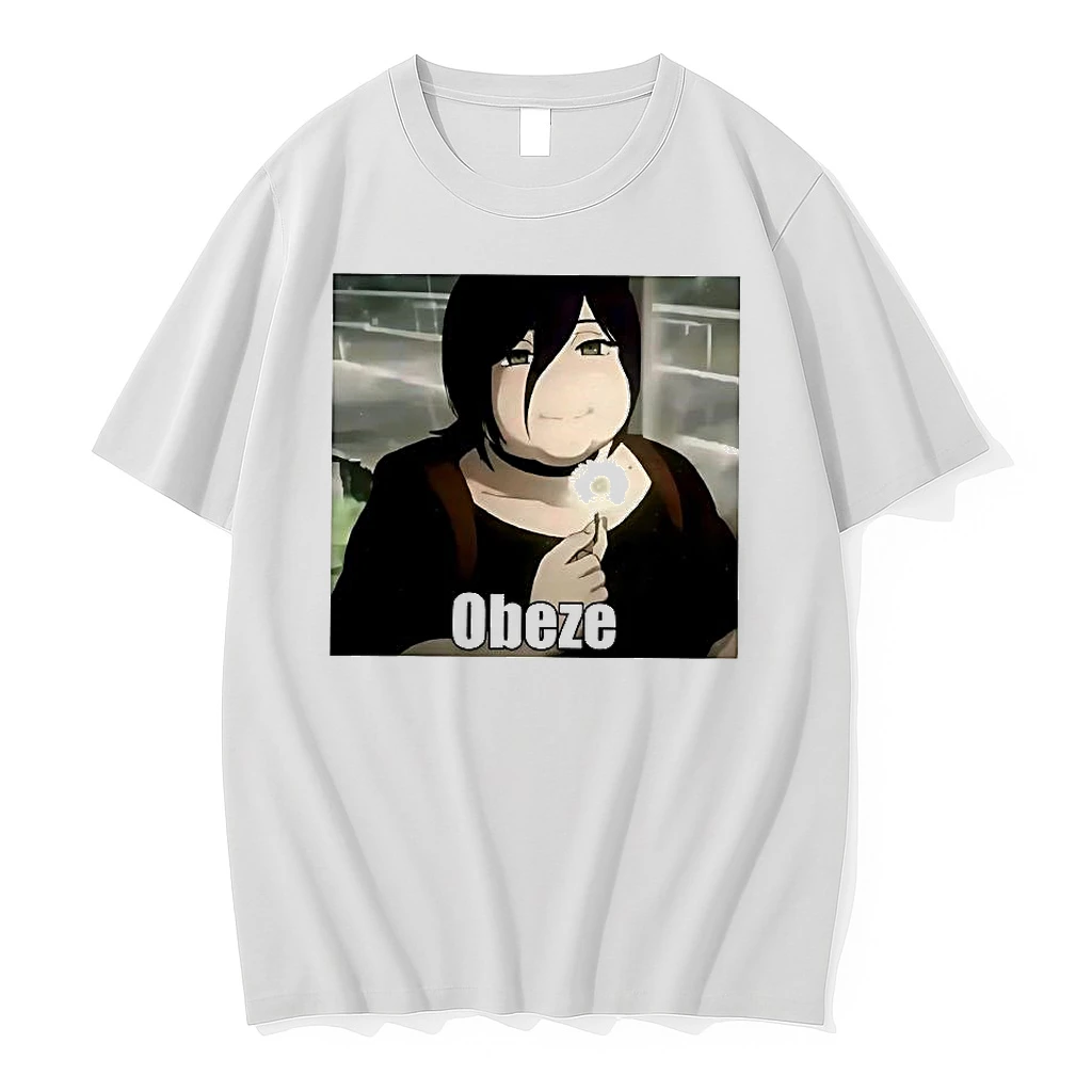Obese Reze Chainsaw Man Anime Woman Shirts