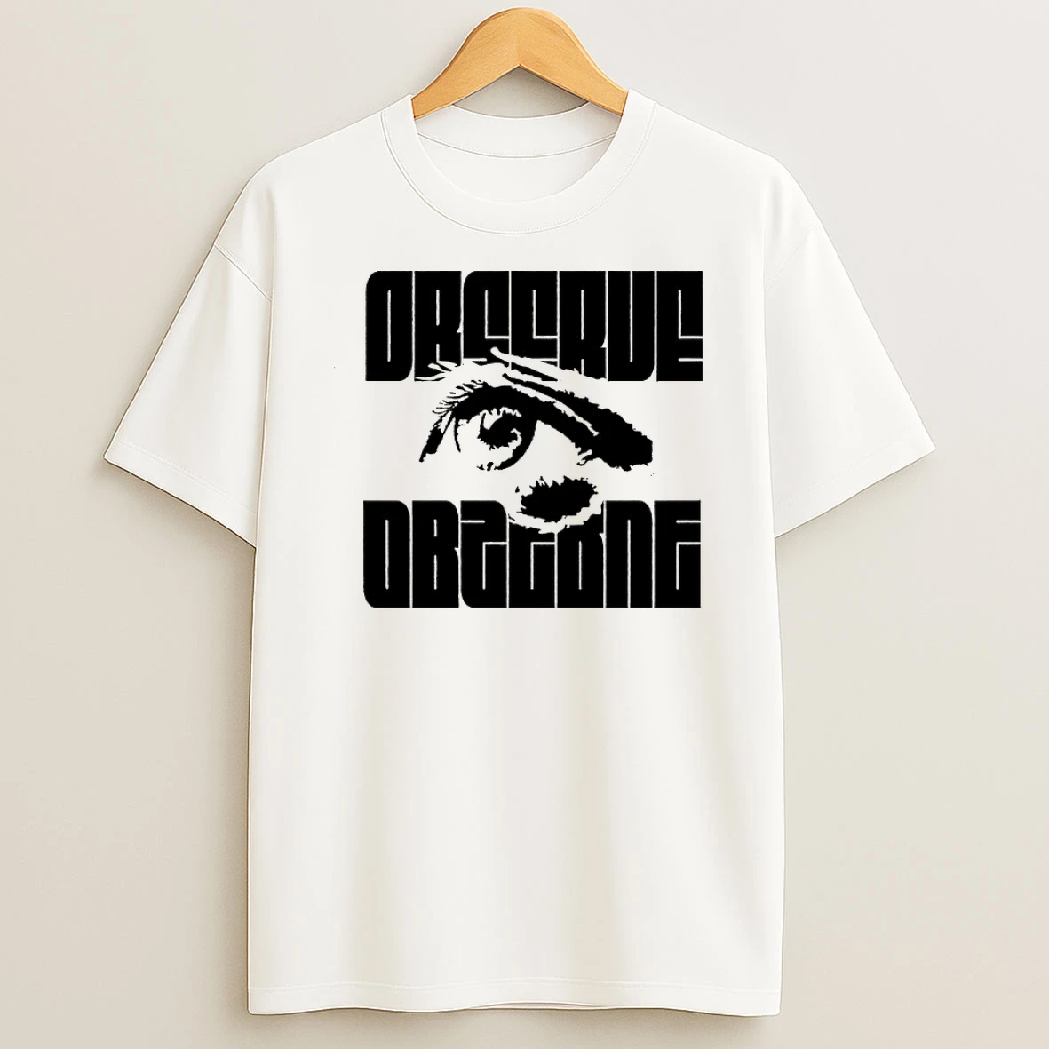Observe Obscure Eye Graphic Shirts