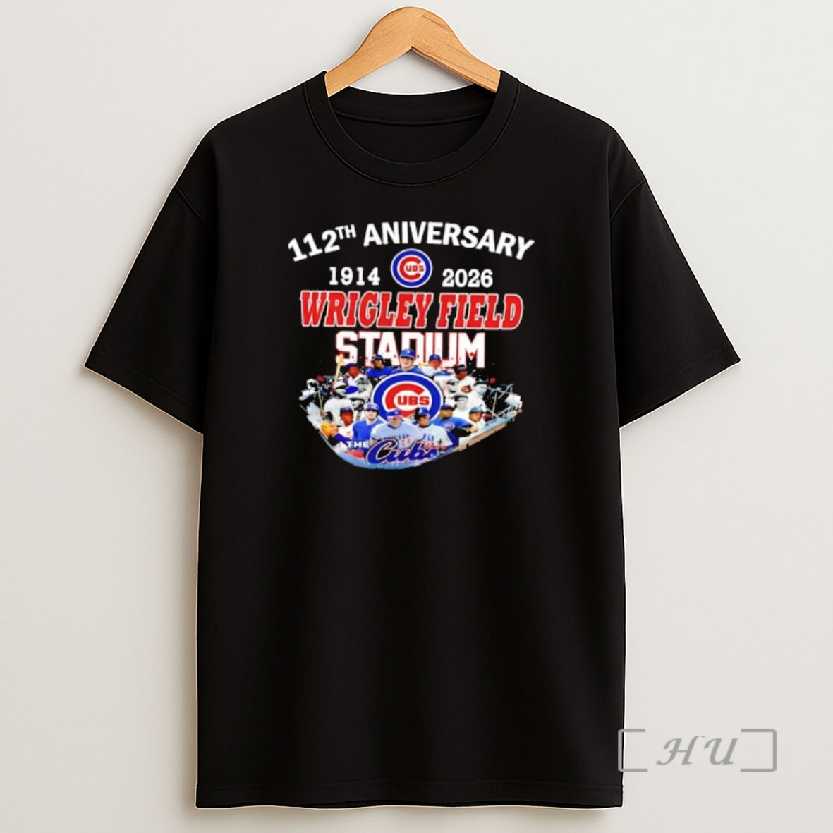 Officials 112th Anniversary 1914 2026 Wrigley Field Stadium Cubs Shirt Sweatshirt Tee
