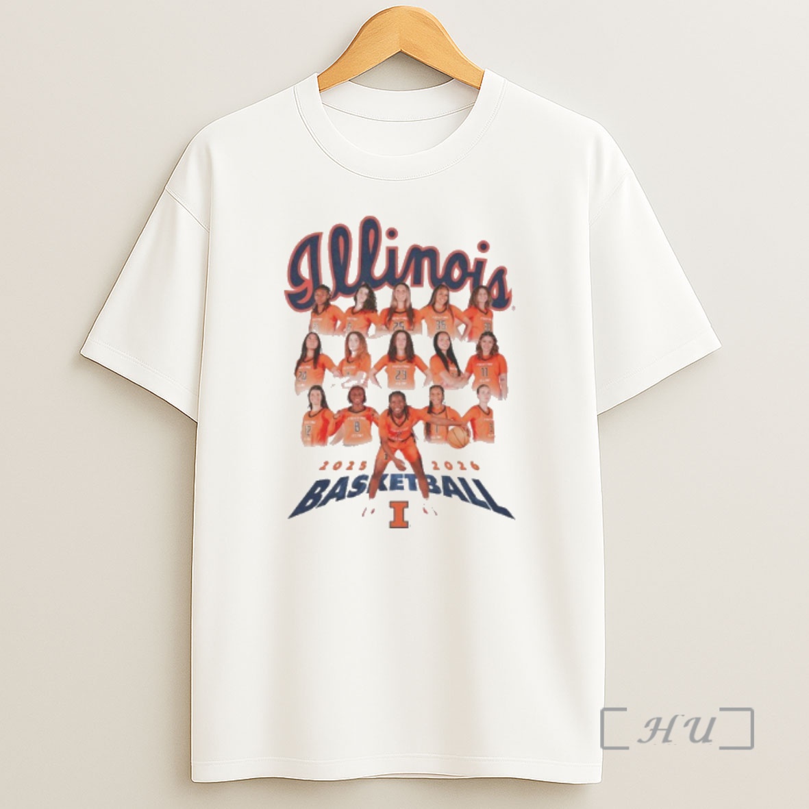 Officials 2025 2026 Illinois Womens Basketball Team Shirt Sweatshirt Tee
