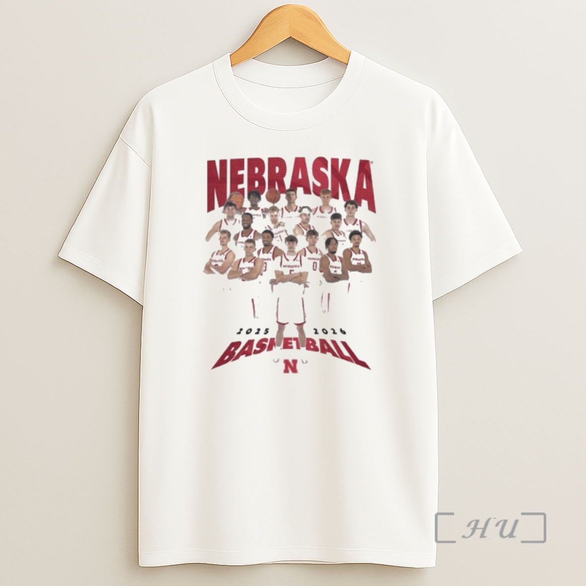 Officials 2025 2026 Nebraska Mens Basketball Team Shirt Sweatshirt Tee