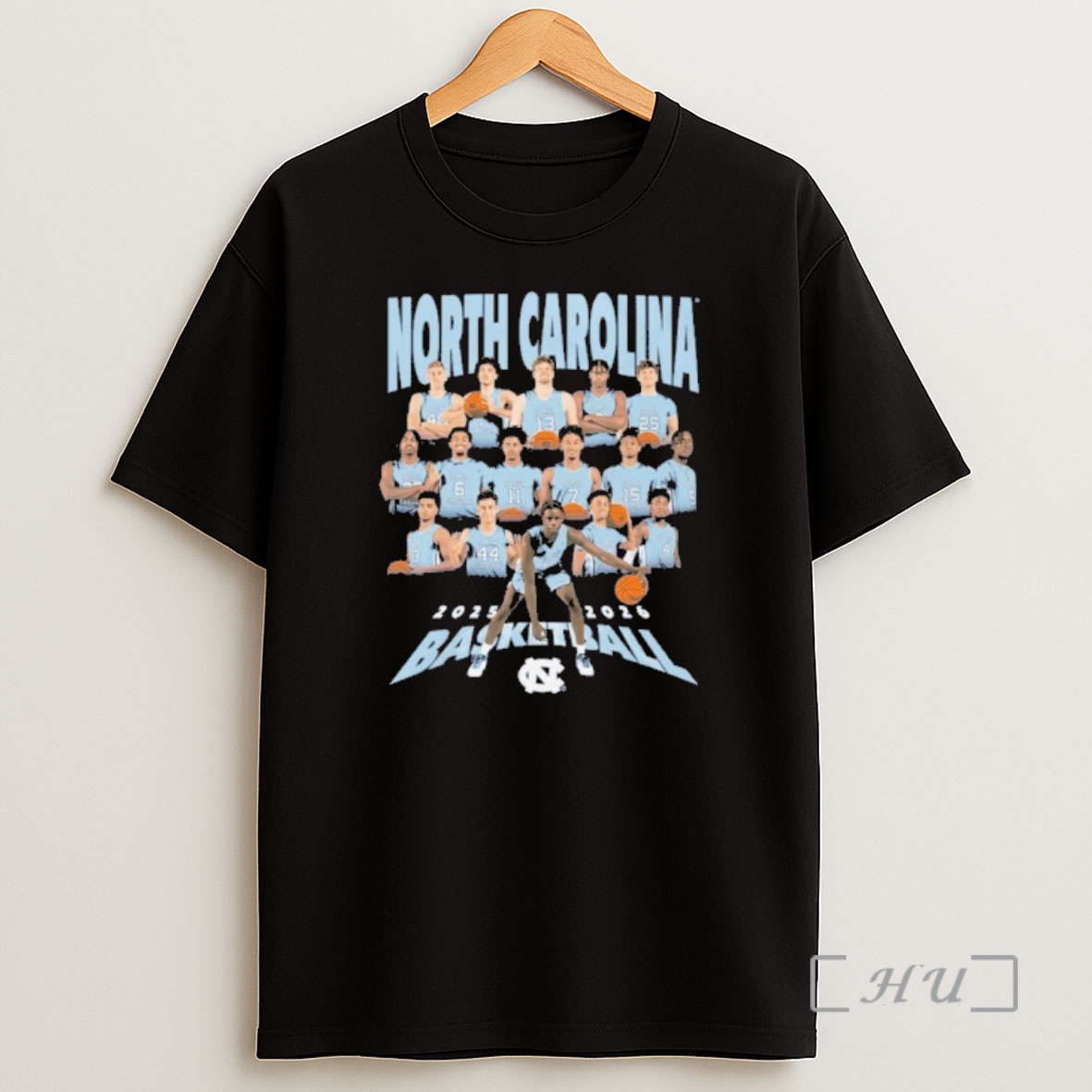 Officials 2025 2026 North Carolina Mens Basketball Team Shirt Sweatshirt Tee
