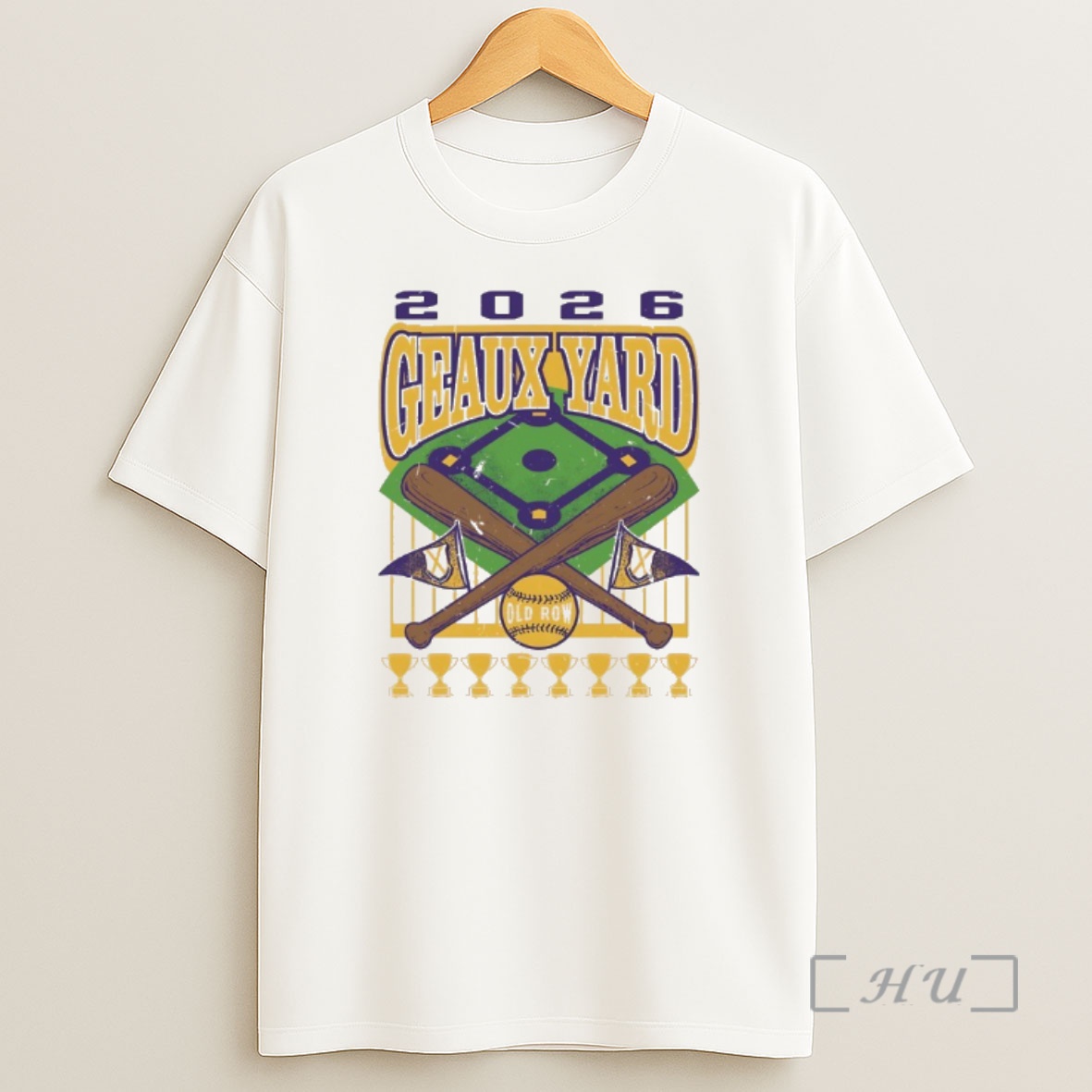 Officials 2026 Geaux Yard Lsu Tigers Baseball Shirt Sweatshirt Tee
