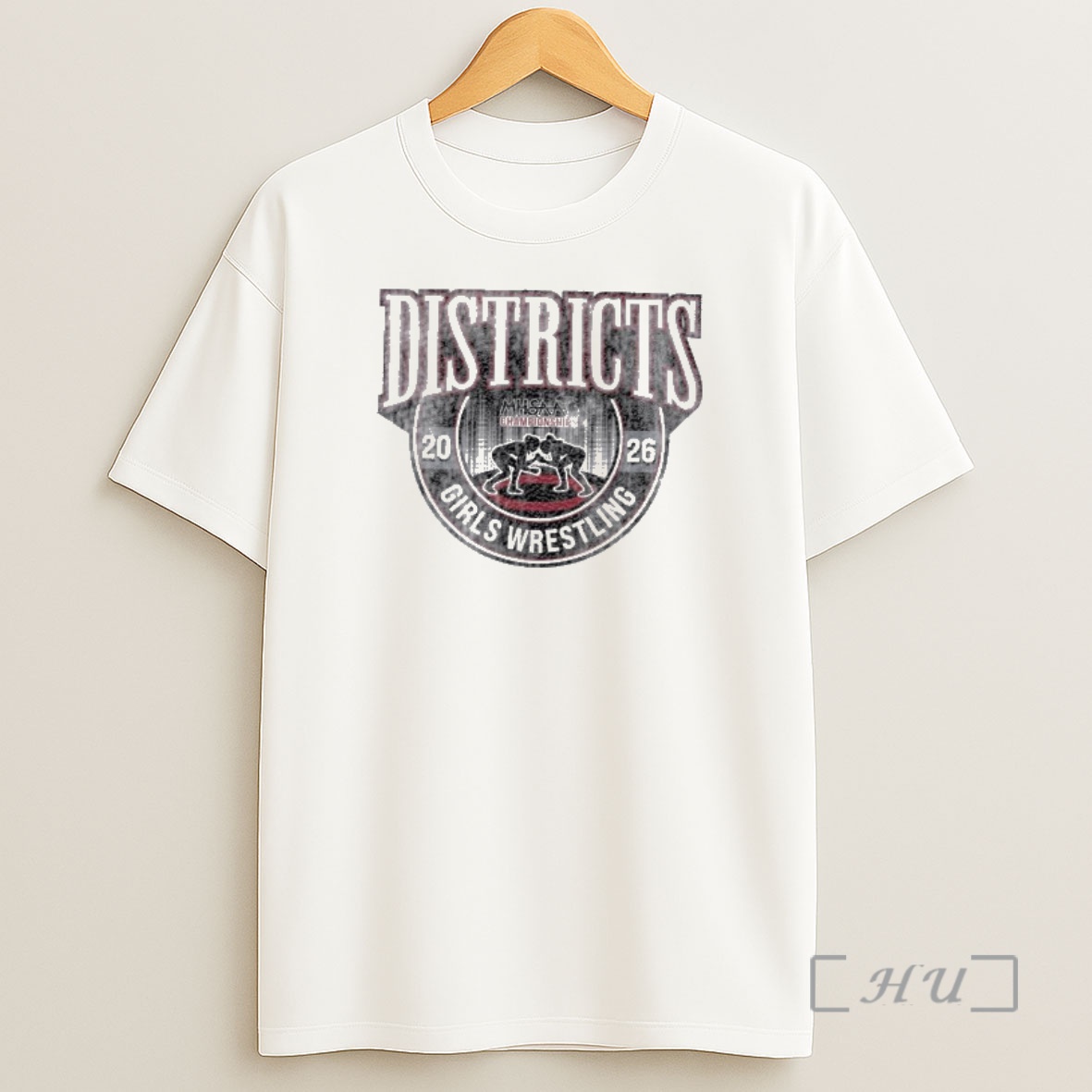 Officials 2026 Mhsaa Girls Wrestling Districts Shirt Sweatshirt Tee