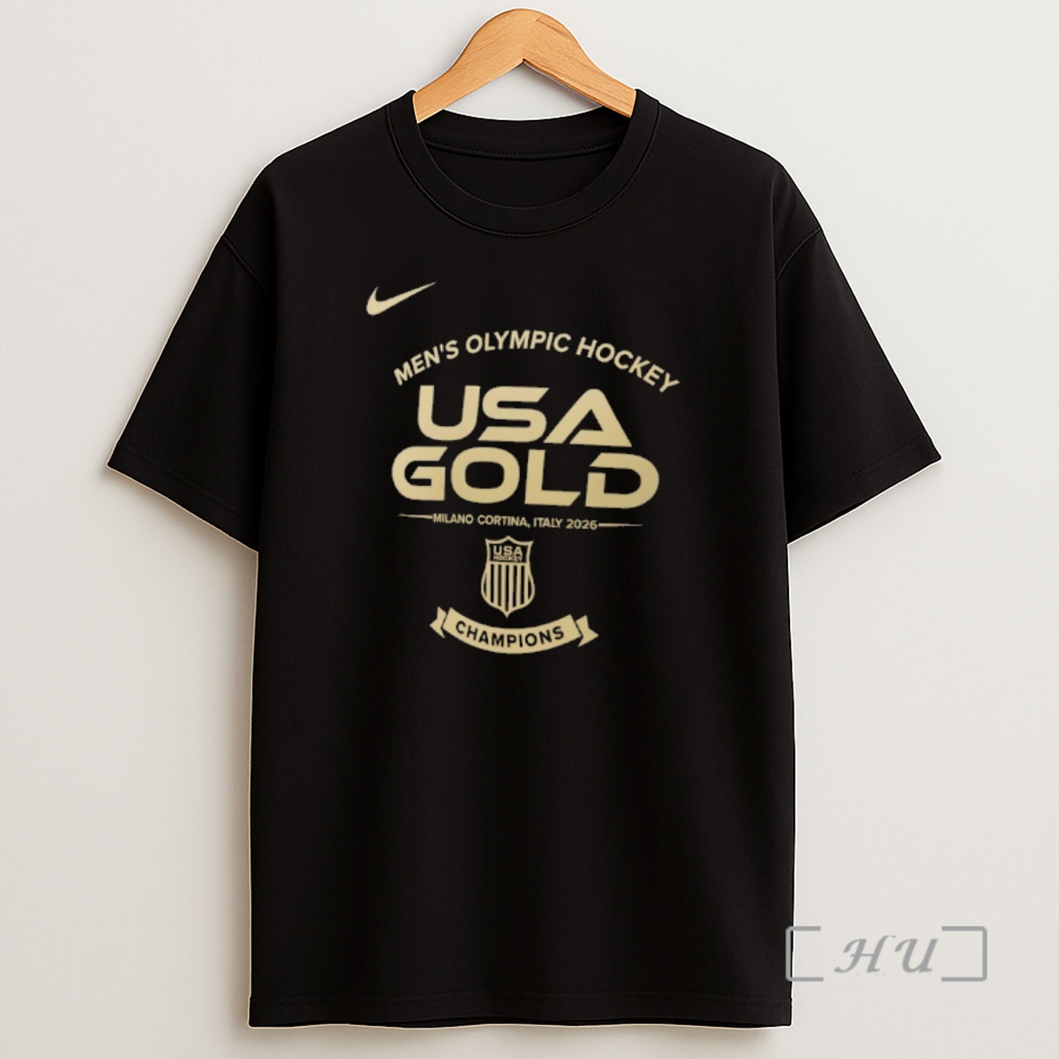Officials 2026 Usa Gold Mens Olympic Hockey Team Championship Shirt Sweatshirt Tee