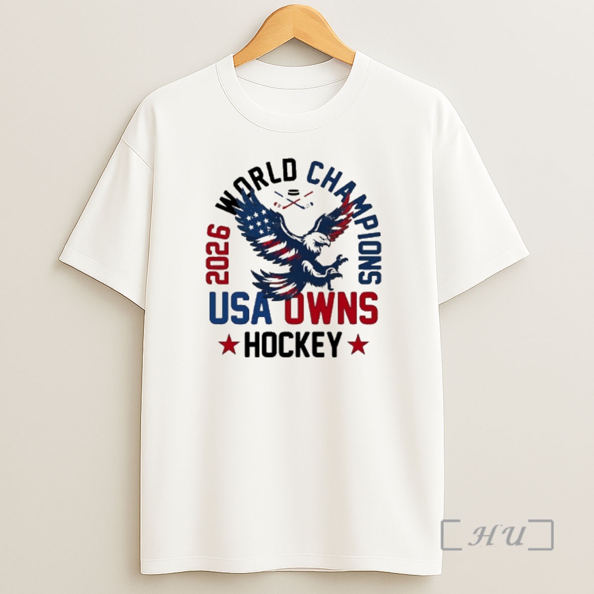 Officials 2026 World Champions Usa Owns Hockey Shirt Sweatshirt Tee