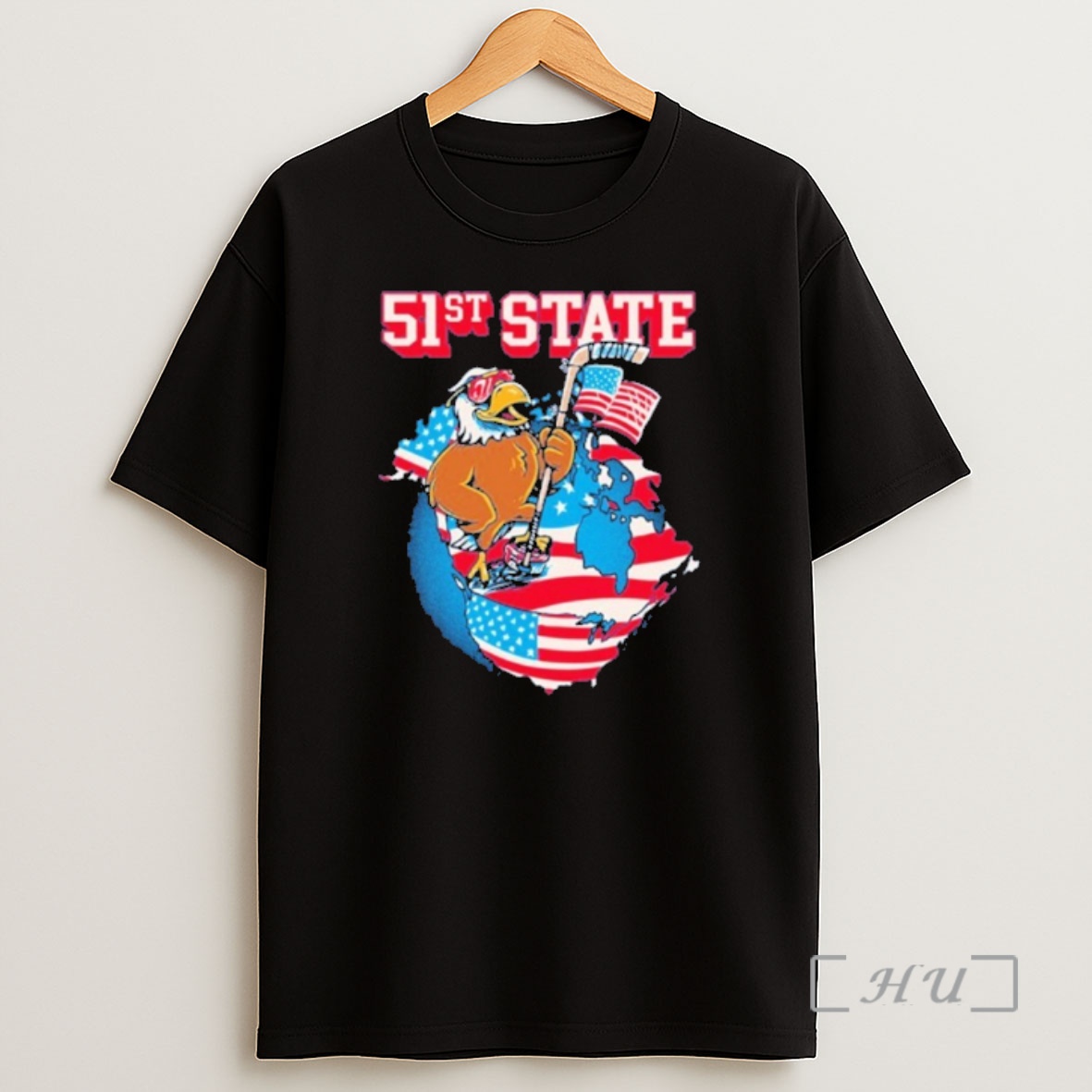 Officials 51st State Mascot Flag Shirt Sweatshirt Tee