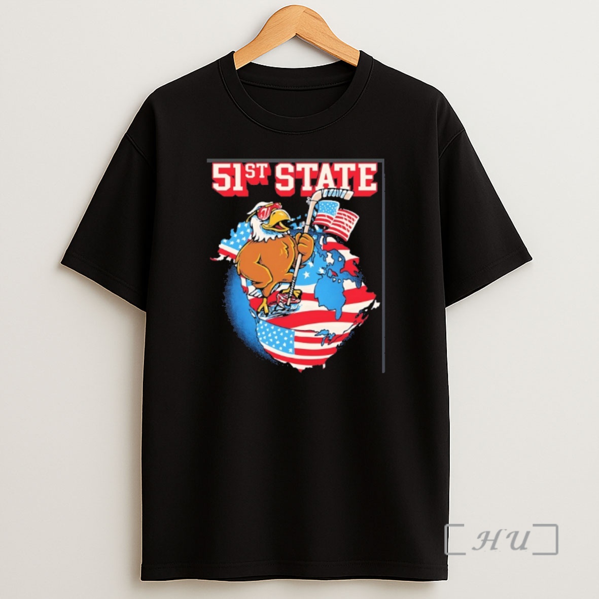 Officials 51st State Usa Hockey Champs Of The World Get Annexed Canada Shirt Sweatshirt Tee
