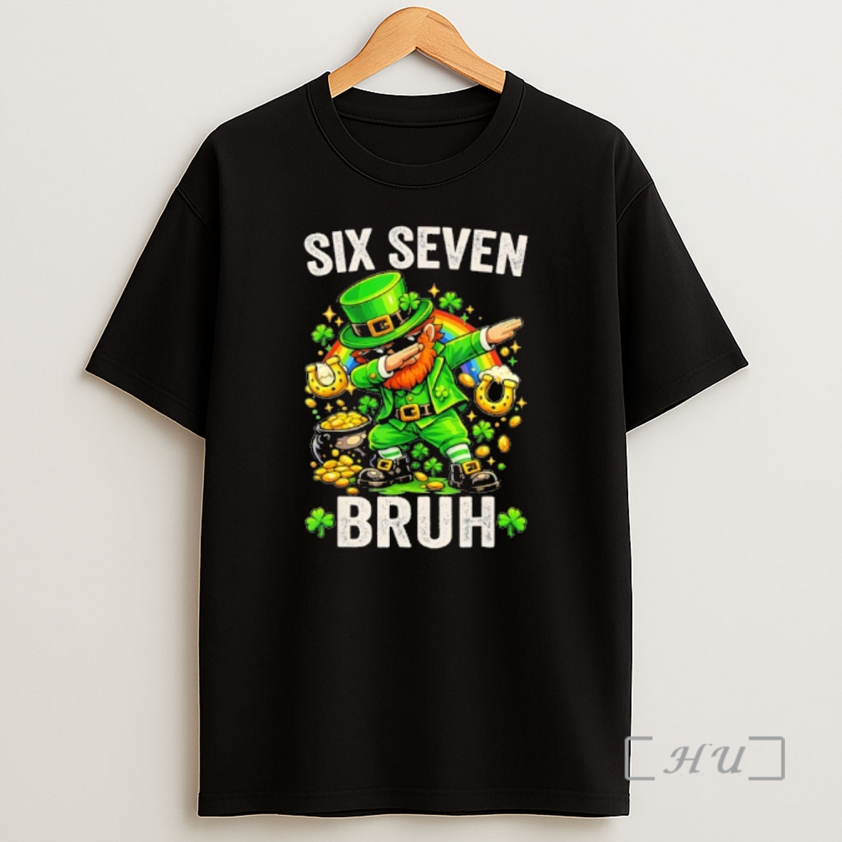 Officials 67 Meme Shamrock St Patricks Day Six Seven Shirt Sweatshirt Tee