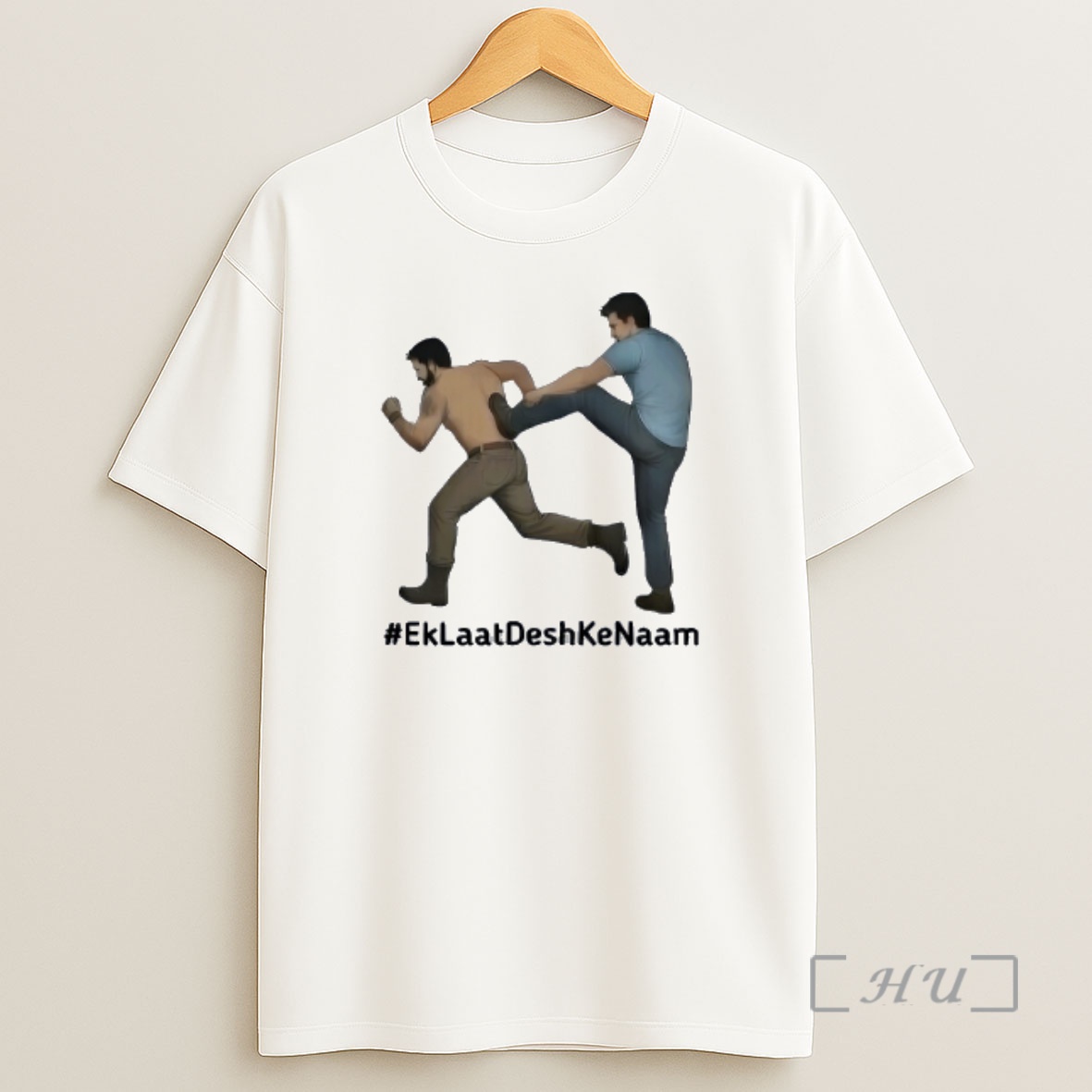 Officials A Man Kicking Another Man From Behind Eklaatdeshkenaam Shirt Sweatshirt Tee
