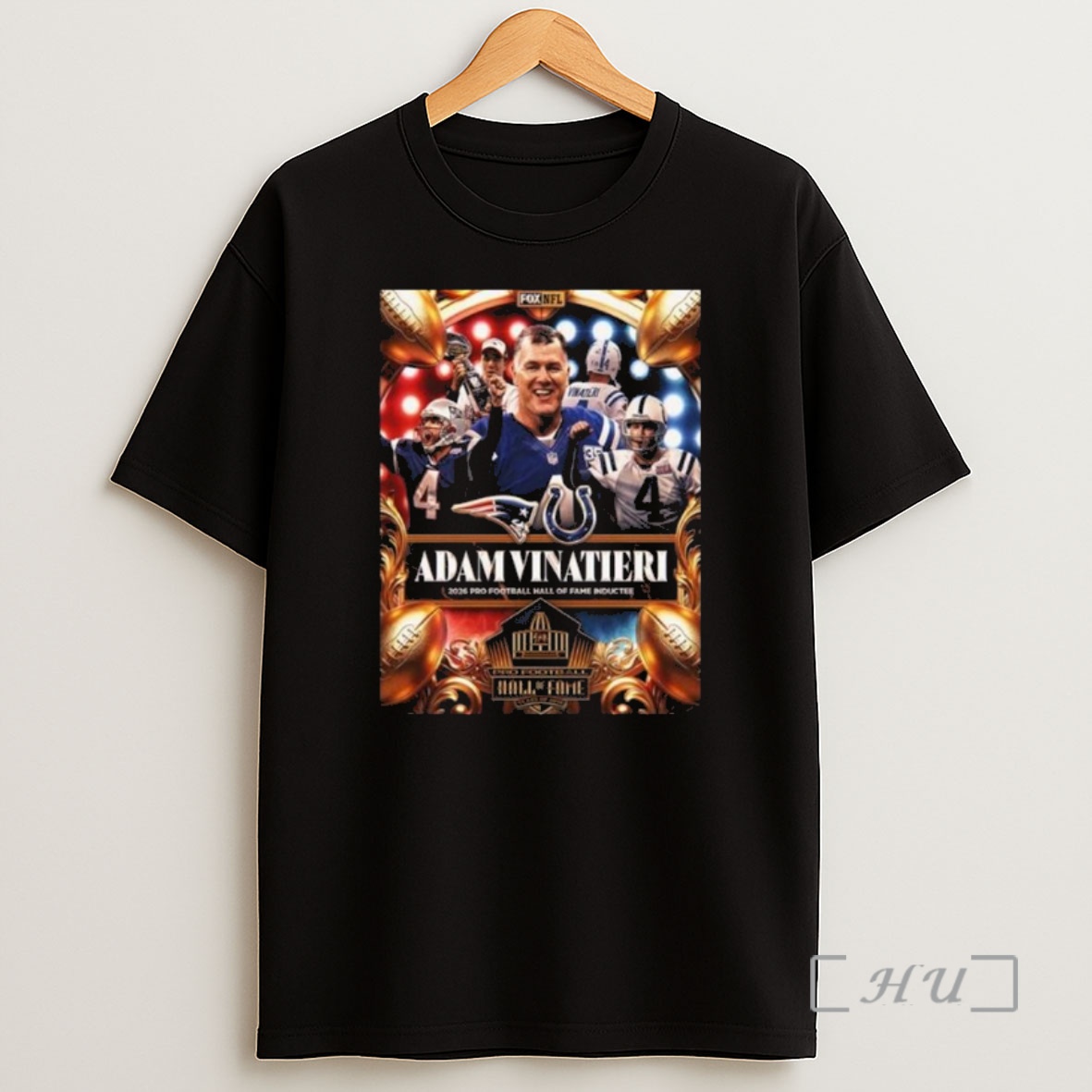 Officials Adam Vinatieri Nfl 2026 Pro Football Hall Of Fame Inductee Shirt Sweatshirt Tee