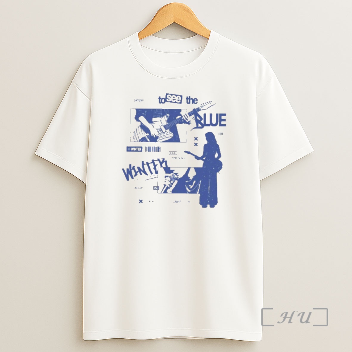 Officials Aespa Winter To See The Blue Shirt Sweatshirt Tee
