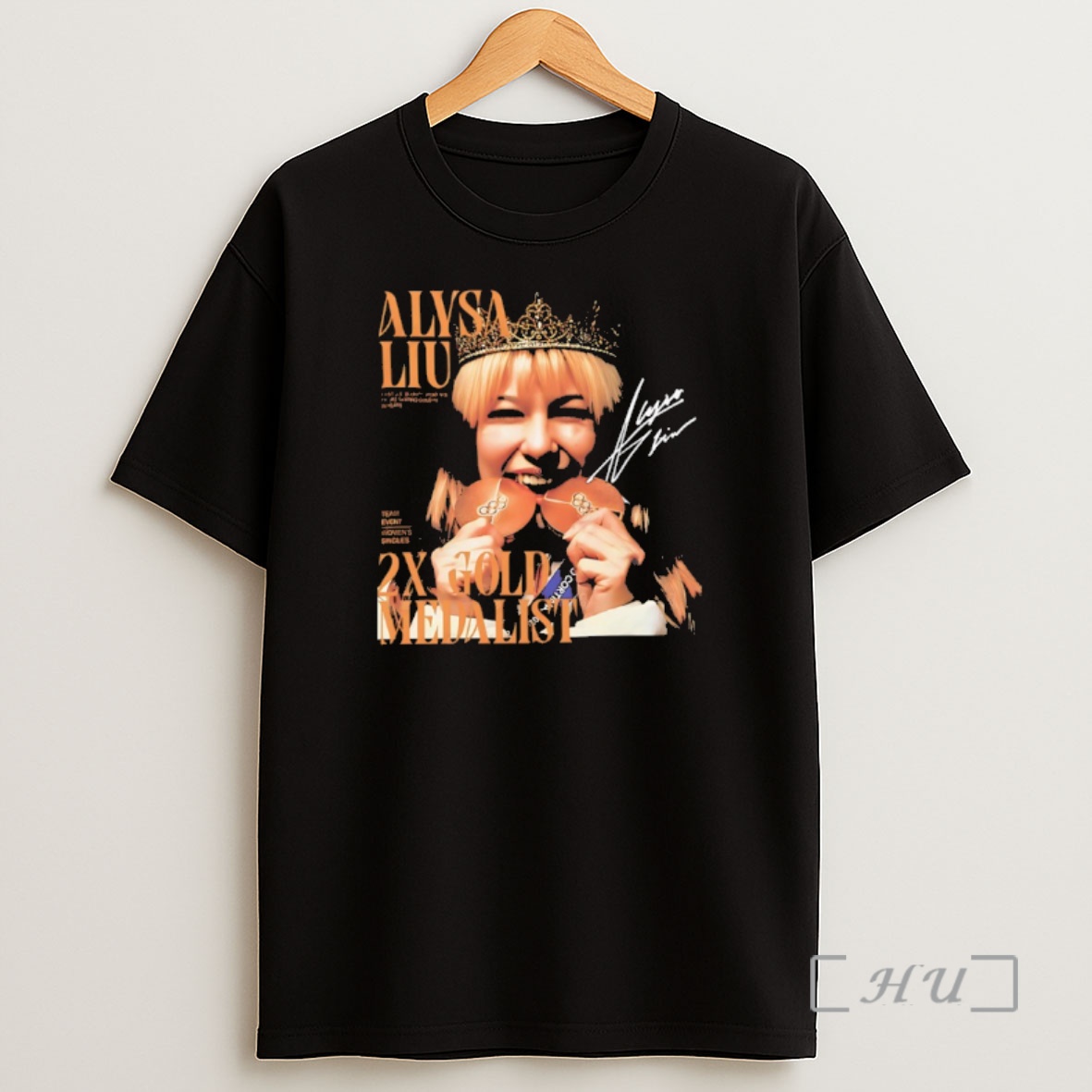 Officials Alysa Liu 2x Olympic Gold Medalist Signature Graphic Shirt Sweatshirt Tee
