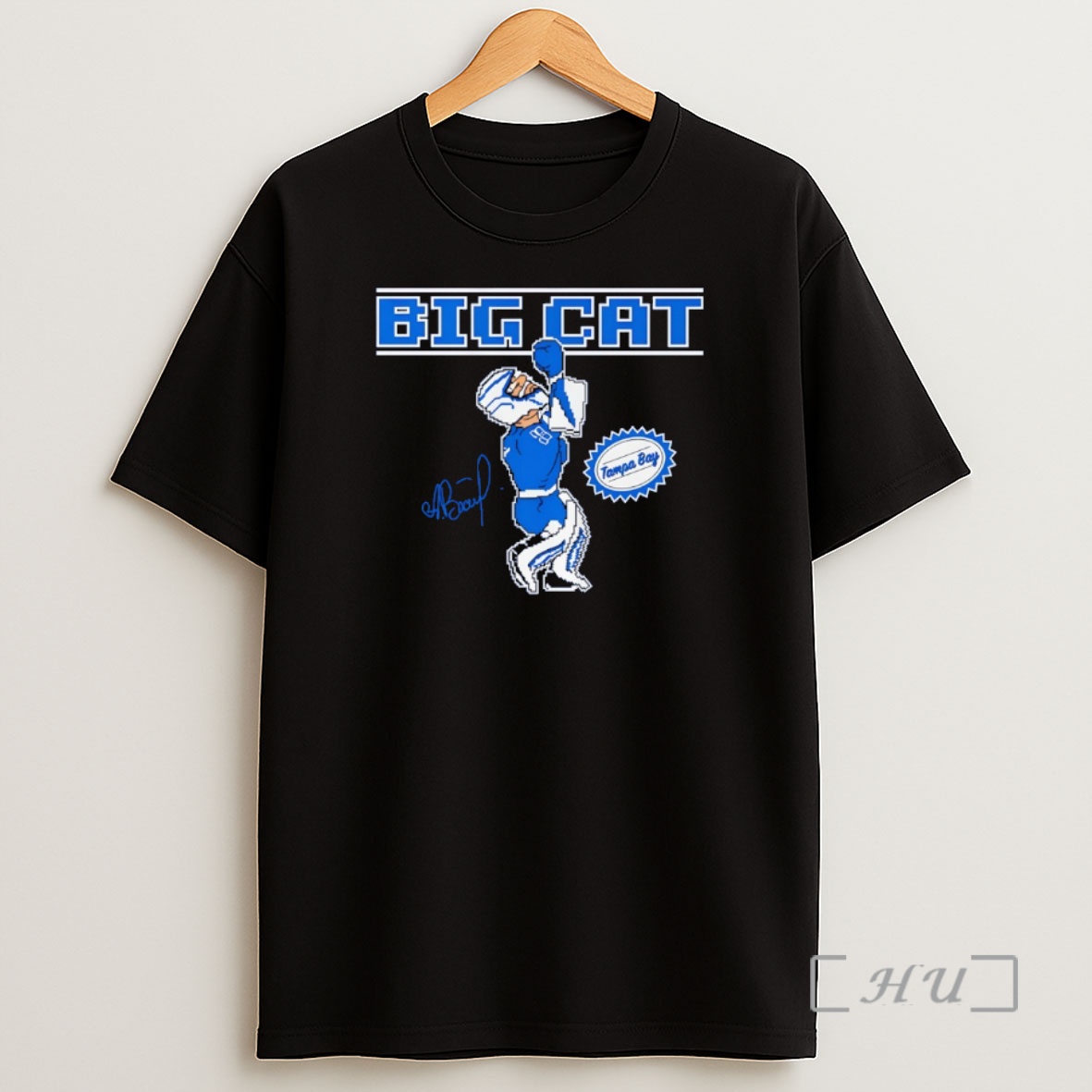 Officials Andrei Vasilevskiy Tampa Bay Lightning Hockey Big Cat Retro Punch Signature Shirt Sweatshirt Tee