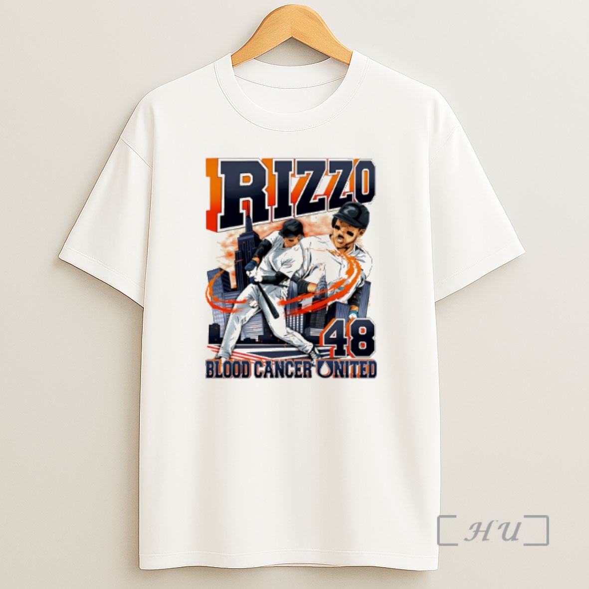 Officials Anthony Rizzo Bcu Hand Drawn Artwork Shirt Sweatshirt Tee