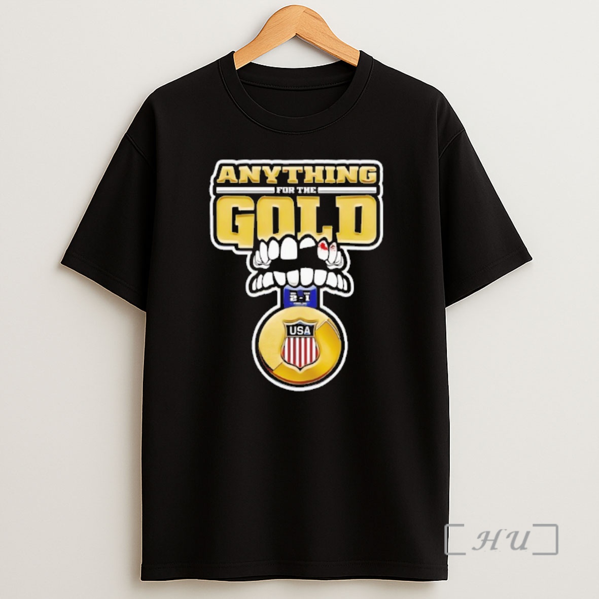 Officials Anything For The Gold Usa Shirt Sweatshirt Tee