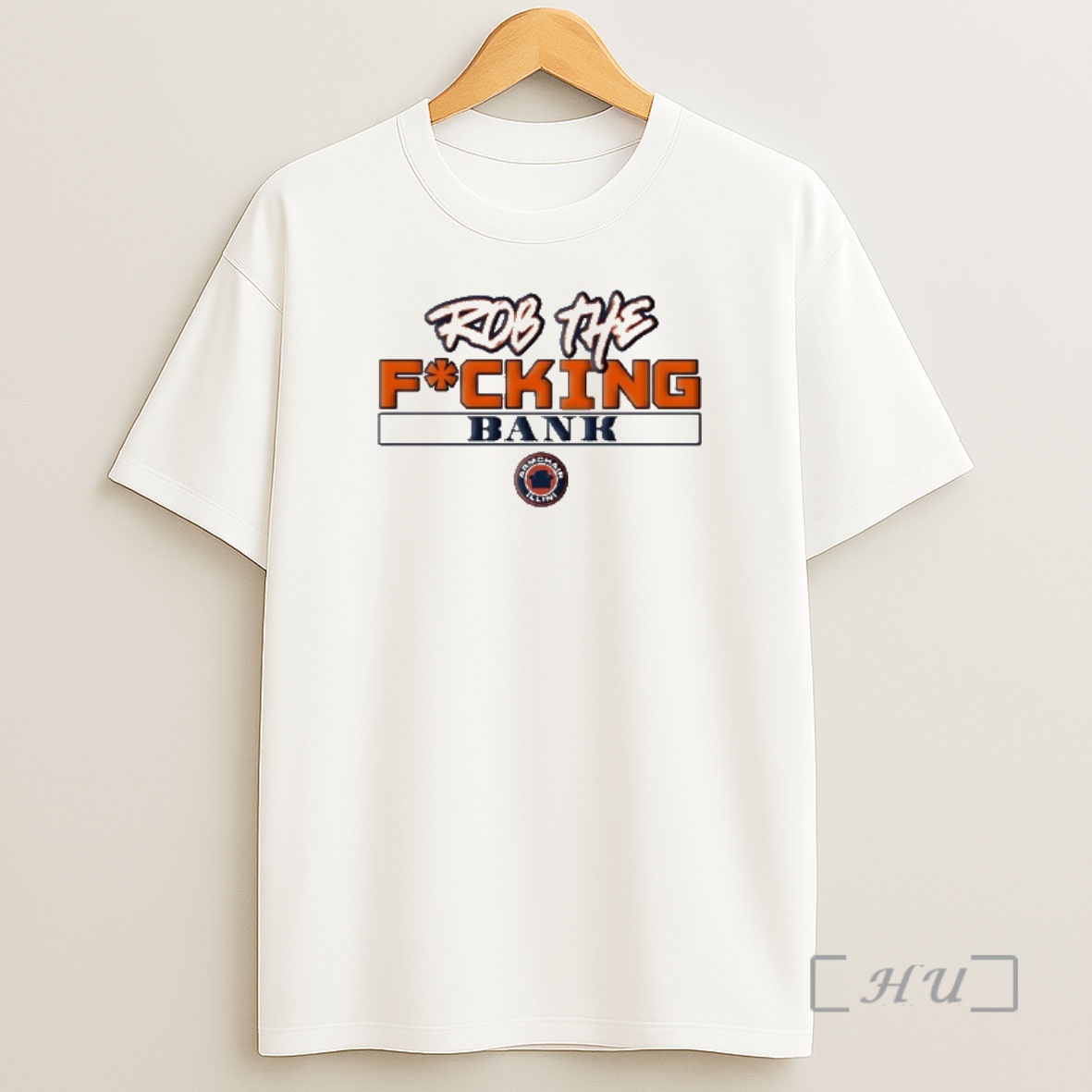 Officials Armchair Illini Rob The Fucking Bank Logo Shirt Sweatshirt Tee