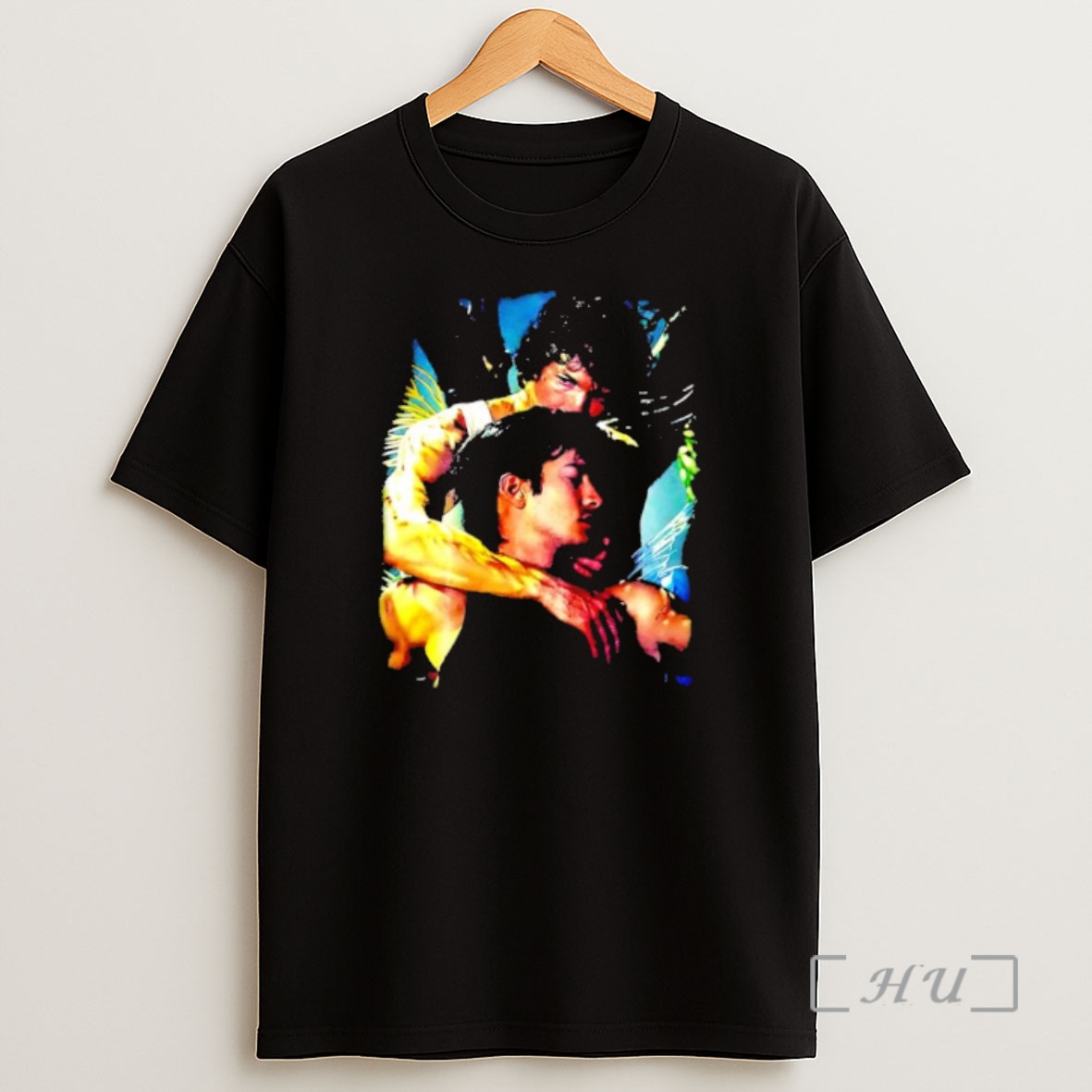 Officials Artistic Portrait Two Men Embracing Under Water Lighting Shirt Sweatshirt Tee