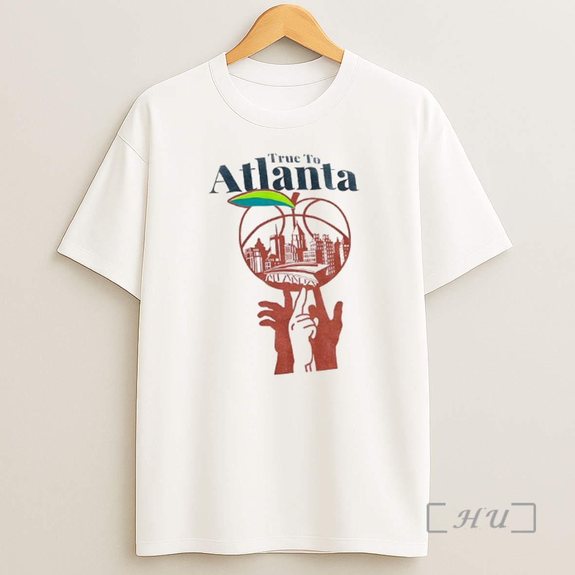 Officials Atlanta Hawks Basketball True To Atlanta Hands Shirt Sweatshirt Tee