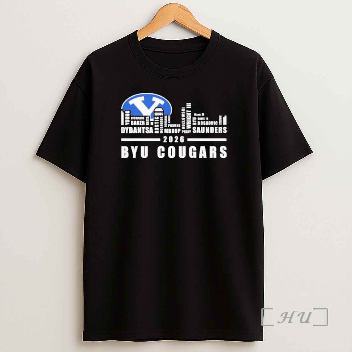 Officials Byu Basketball Skyline Player Names 2026 Shirt Sweatshirt Tee