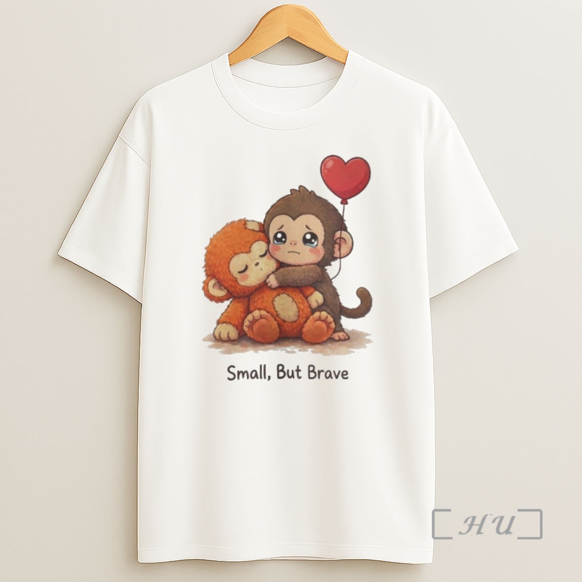 Officials Baby Punch Monkey Small But Brave Shirt Sweatshirt Tee