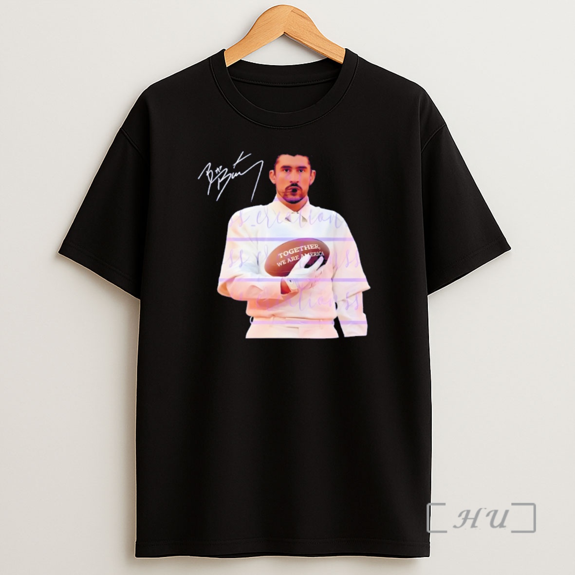 Officials Bad Bunny Benito Bowl Together We Are American Shirt Sweatshirt Tee