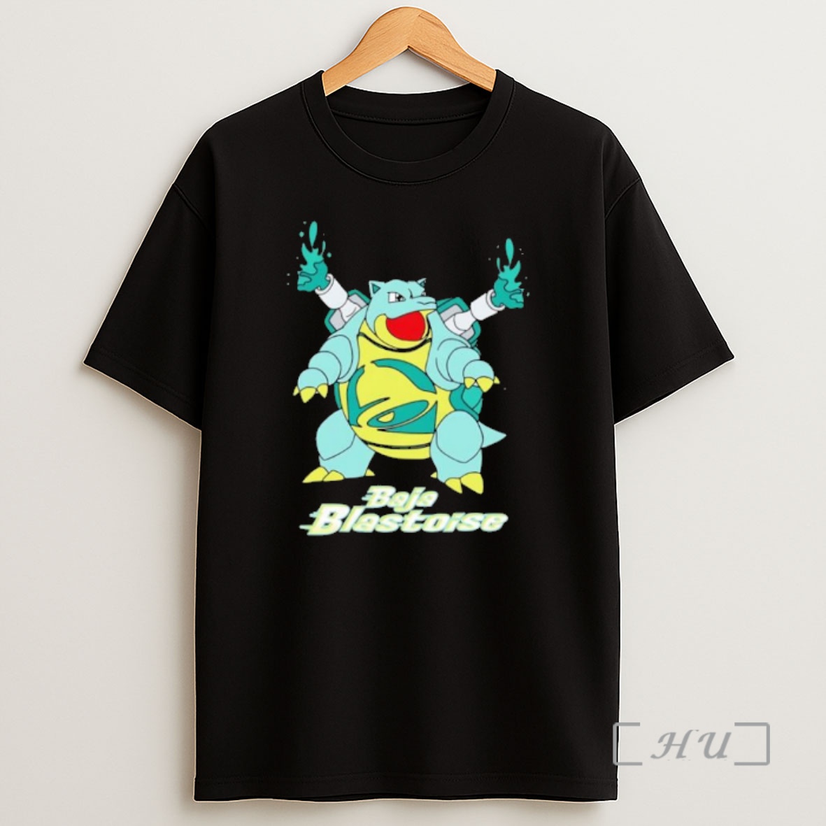Officials Baja Blastoise Pokemon Water Blast Blue Soda Mashup Shirt Sweatshirt Tee