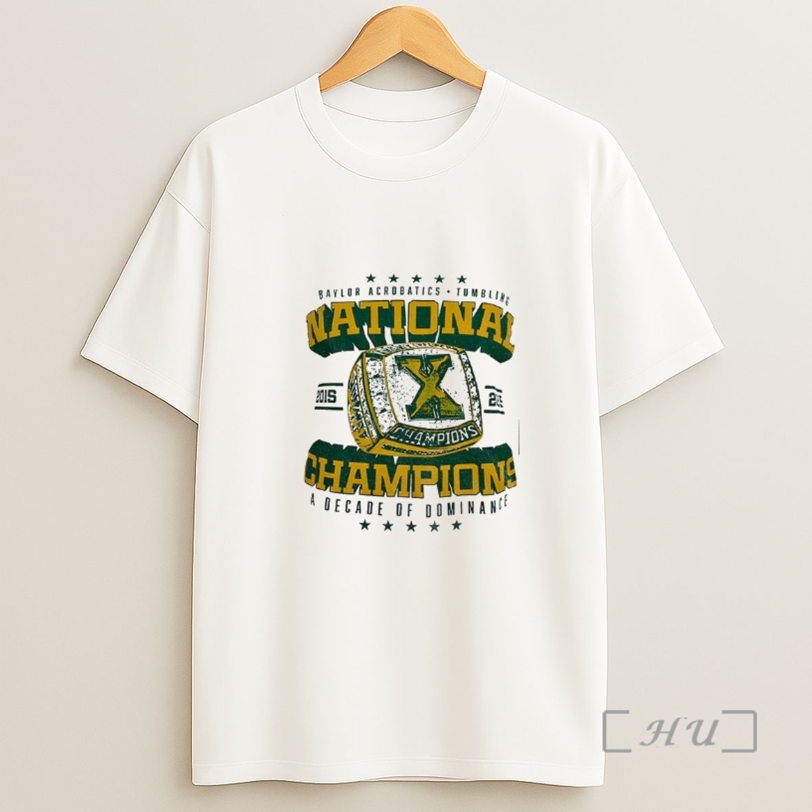 Officials Baylor Acrobatics And Tumbling National Champions A Decade Of Dominance Shirt Sweatshirt Tee