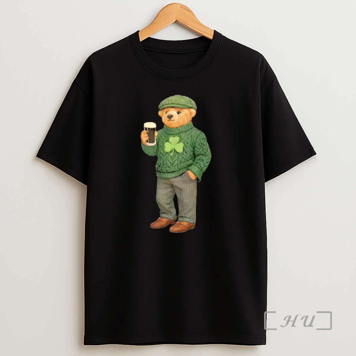 Officials Bear Irish Shamrock St Patricks Day 2026 Shirt Sweatshirt Tee