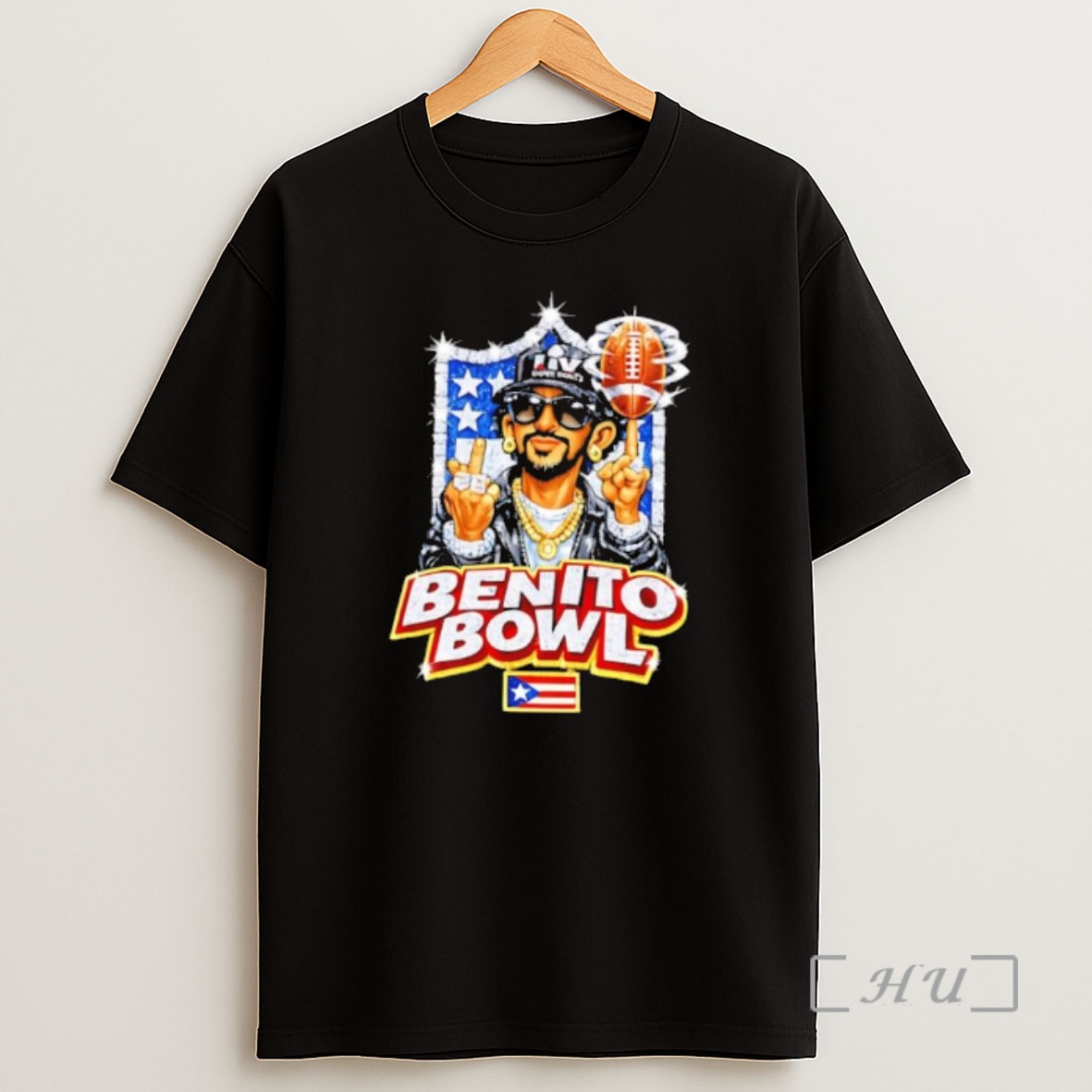 Officials Benito Bowl Super Bowl Liv Bad Bunny Puerto Rico Flag Shirt Sweatshirt Tee
