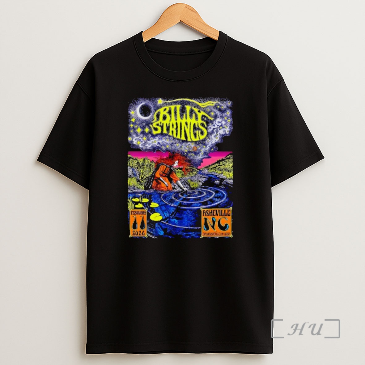 Officials Billy Strings Asheville North Carolina 2026 Night 2 Shirt Sweatshirt Tee