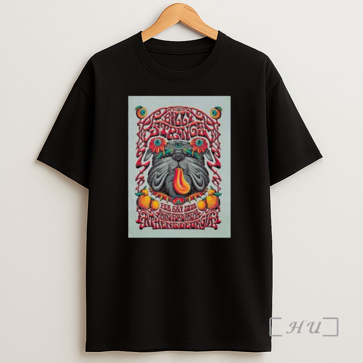 Officials Billy Strings Feb 6 7 2026 In Athens Ga Tour Shirt Sweatshirt Tee