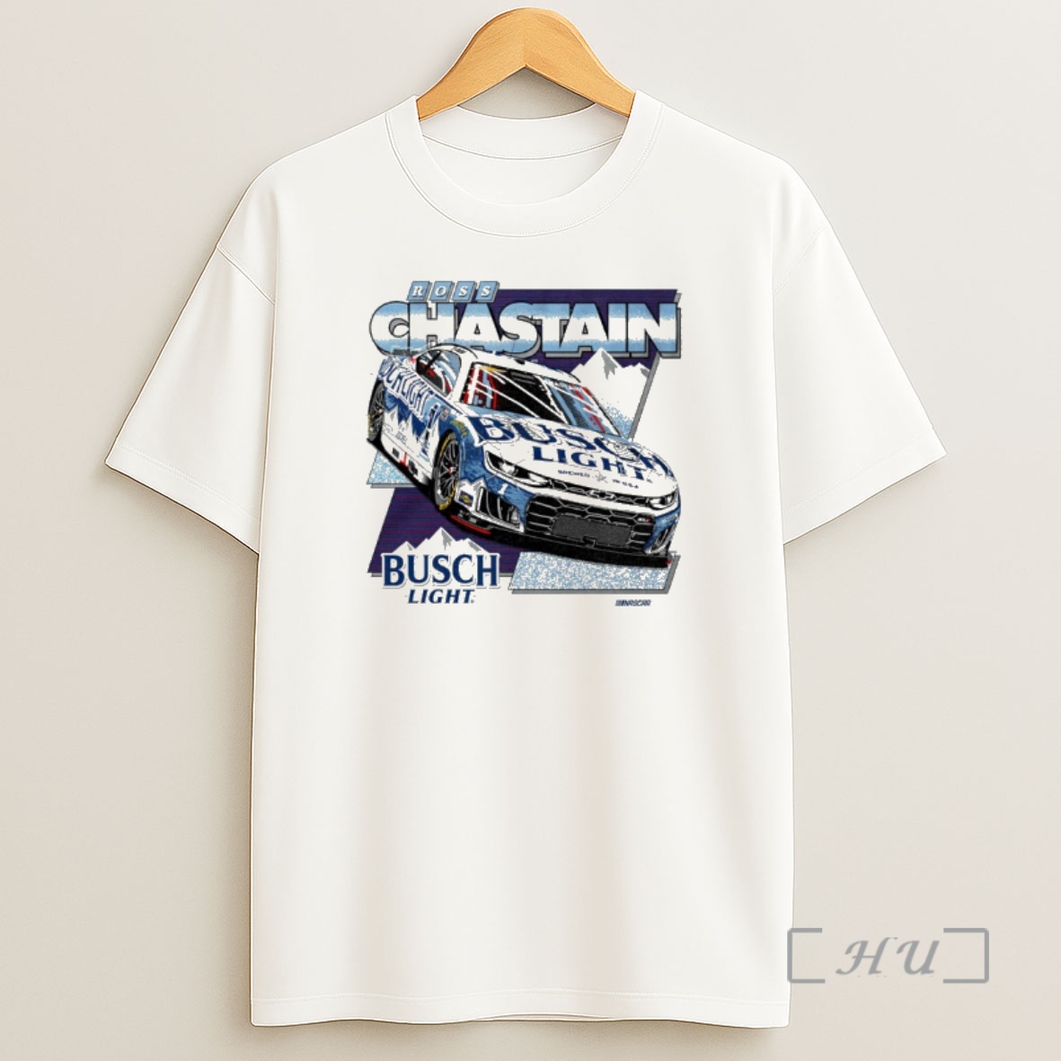 Officials Boss Chastain Busch Light Car Shirt Sweatshirt Tee