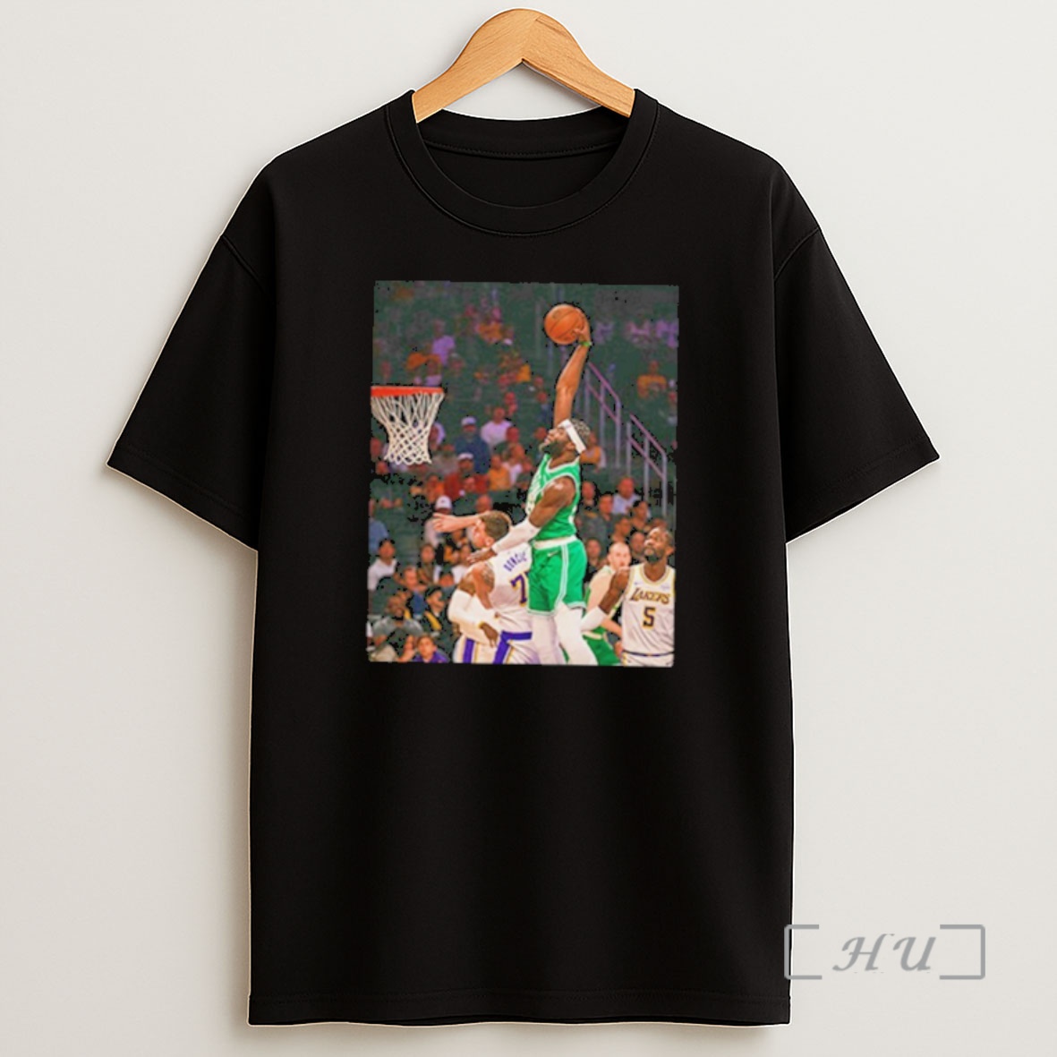 Officials Boston Celtics Neemias Queta Shown Dunking The Ball Shirt Sweatshirt Tee