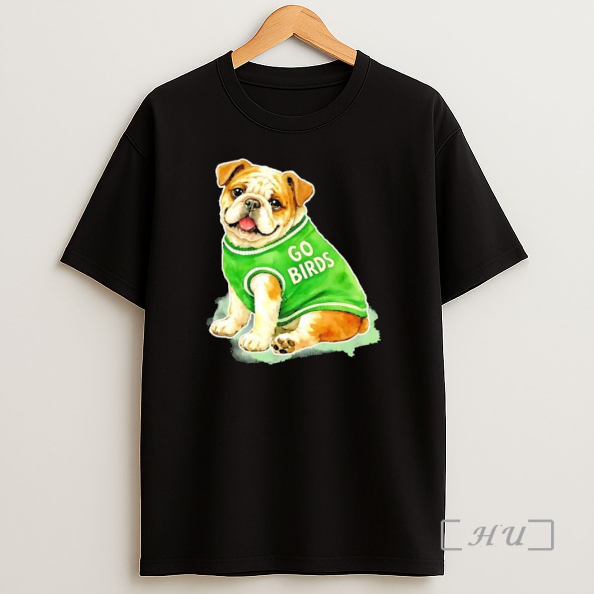 Officials Briish Bulldog Go Birds Shirt Sweatshirt Tee